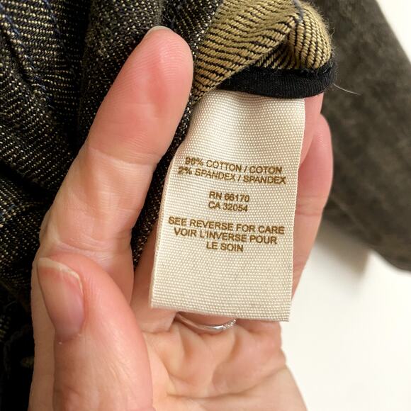 Free People Vintage 1970 Faded Black Denim Utility Jacket Size 0 - Picture 5 of 7